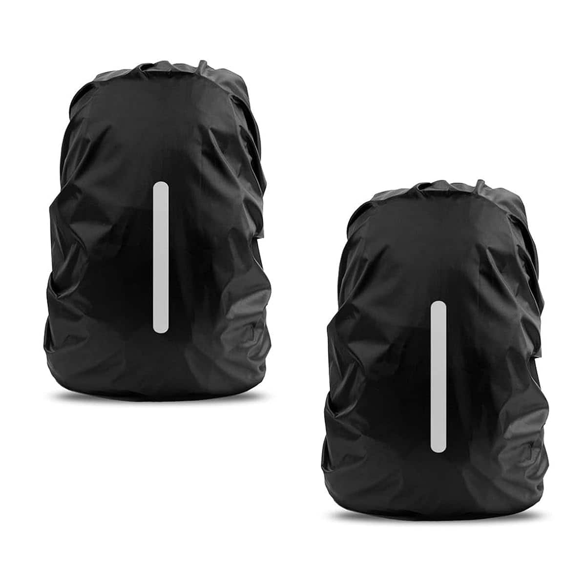 Proberos® Rain &amp; Dust Proof Protector, Backpack Rainproof Cover with Safety Reflective Strip Anti-Theft Cover, Dustproof Rain Cover Bag for School, Trekking &amp; Camping Bags (30-45L 2pcs)