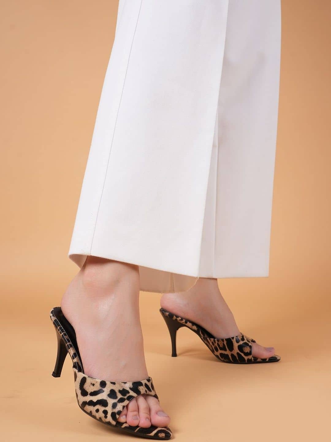 Drop Bold Printed Heeled Sandals