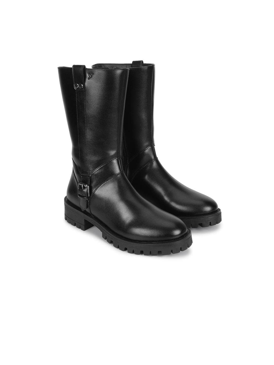 Yoho Buckle Detail Boots