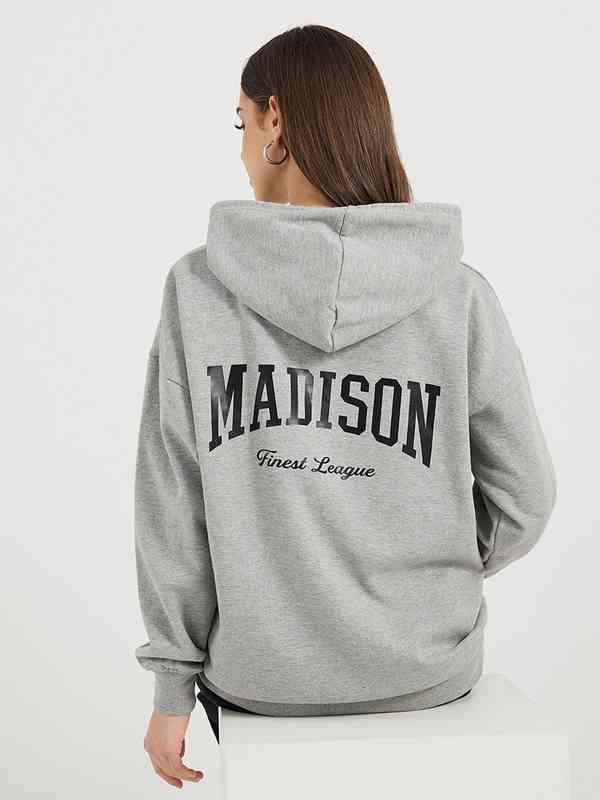 Styli Longline Hoodie Styli Longline Hoodie