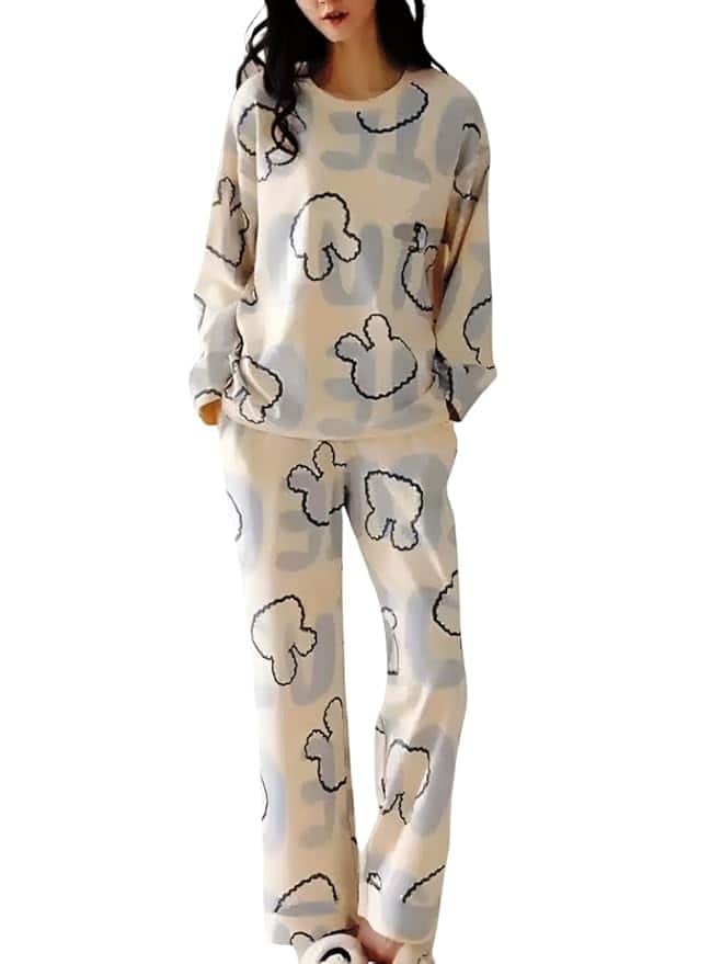 Glasgo Women’s Cotton Pajama Set