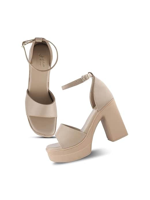 JM Looks Platform Block Heels JM Looks Platform Block Heels