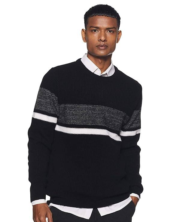 Symbol Men Acrylic Pullover Sweater Symbol Men Acrylic Pullover Sweater