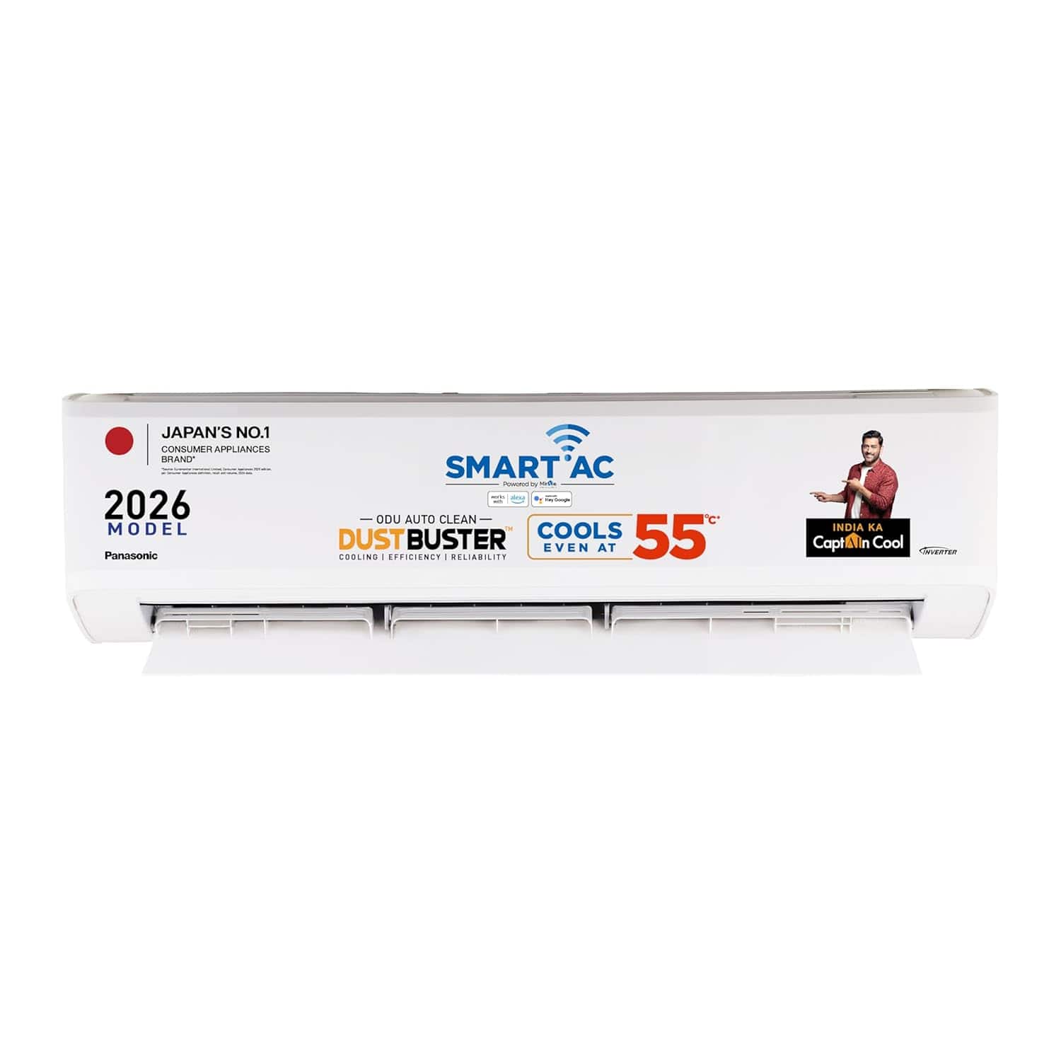 Panasonic 1.5 Ton Smart WiFi Inverter AC