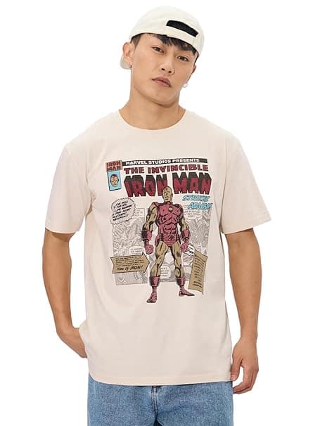 The Souled Store Iron Man T-Shirt The Souled Store Iron Man T-Shirt