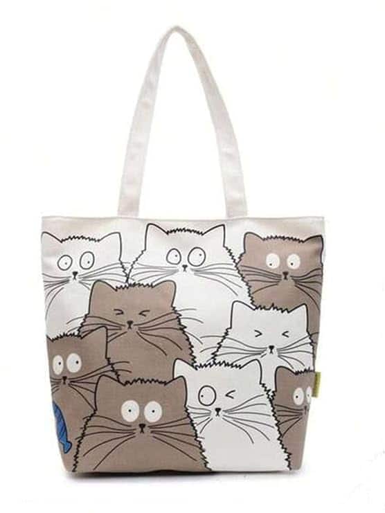 The Sack Co. Cute Canvas Tote Bag The Sack Co. Cute Canvas Tote Bag