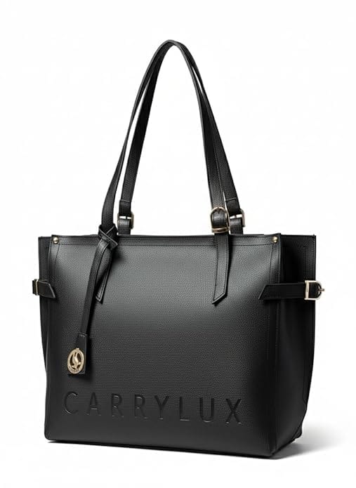 Carrylux Women's Soft PU Tote Bag