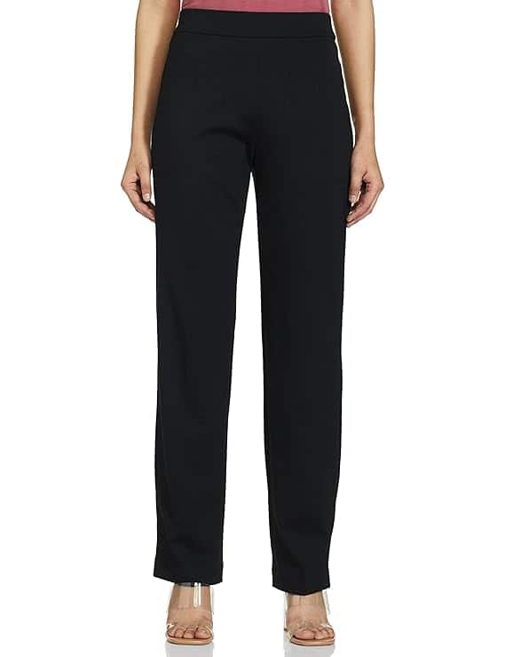 Marks &amp; Spencer Straight Fit Trousers