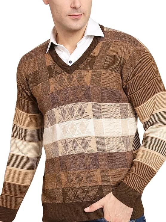Ekools Men's Woolen Office Wear Sweater Ekools Men's Woolen Office Wear Sweater