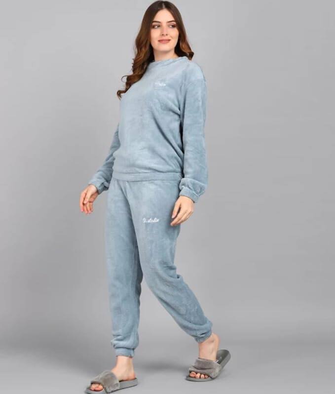 Rouniyar Winter Woolen Pajama Set