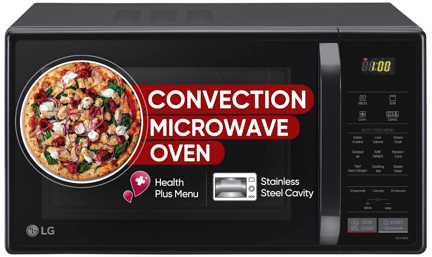 LG 21L Convection Microwave Oven