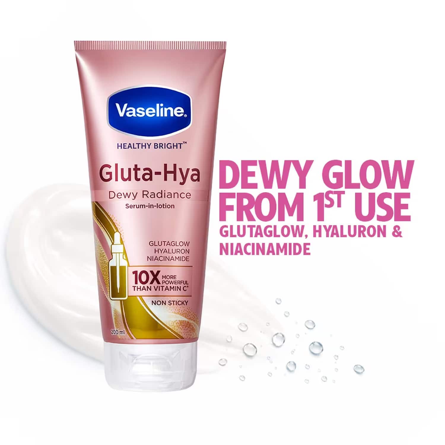 Vaseline Gluta Hya Dewy Radiance Body Lotion