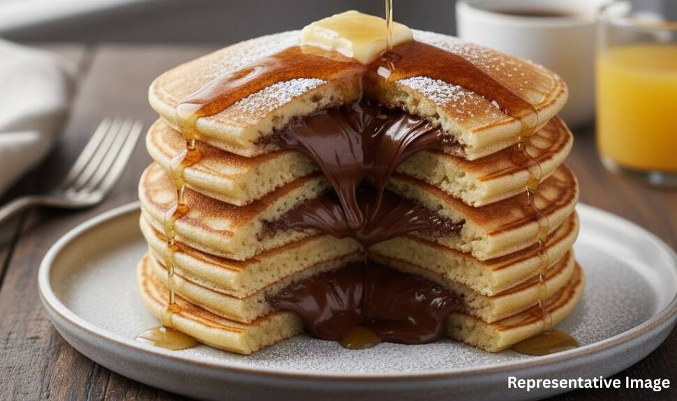  Nutella-Stuffed Pancakes