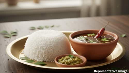 Rasam with Rice
