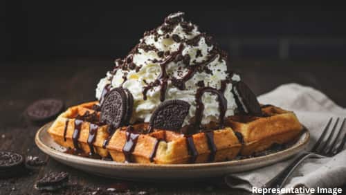 Oreo Crunch Waffle