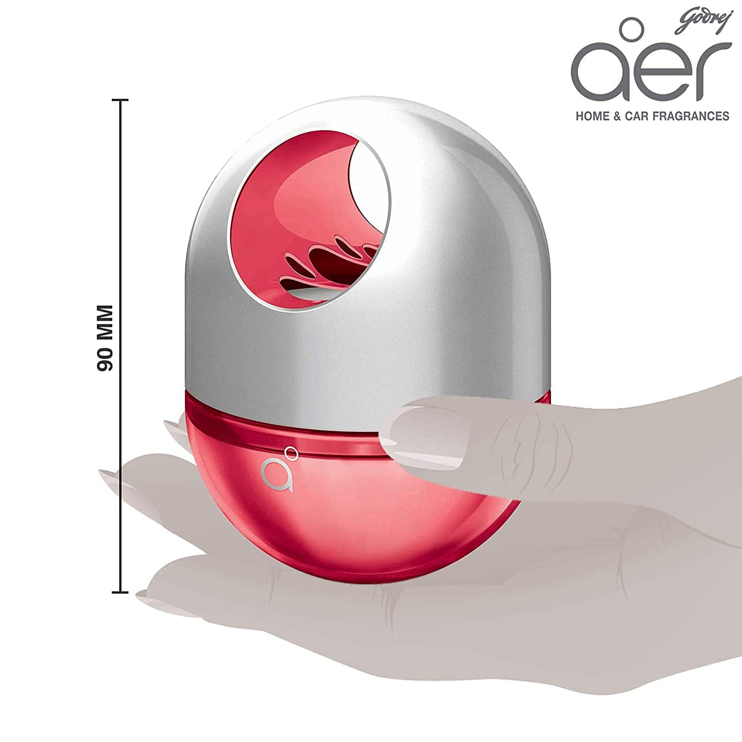 ​ Godrej aer Twist Car Air Freshener | Car Accessories | Fresh Lush Green (45g)​