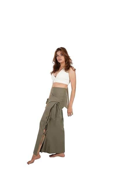 Nara Structured Cotton Skirt