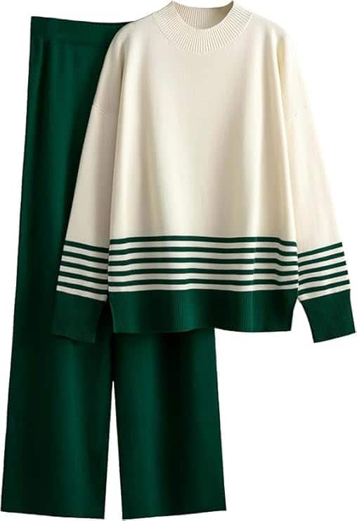 Kvetoo Wool Blend Coord Set