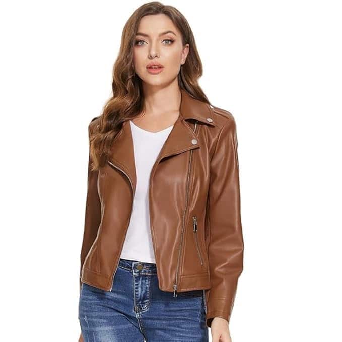 Multi Color Biker Jacket