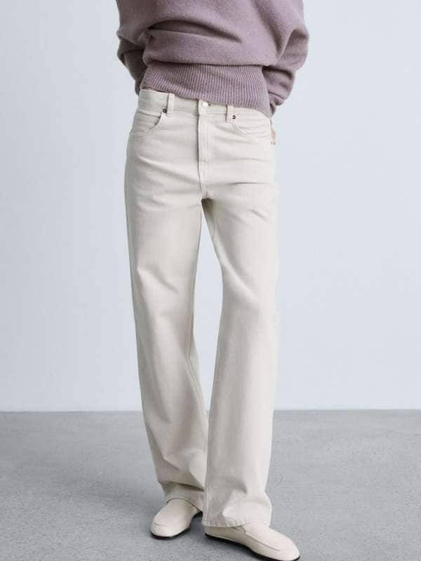 Mango Straight Fit Jeans