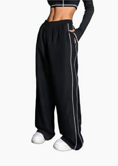 Athletic Wide Leg Sweatpants