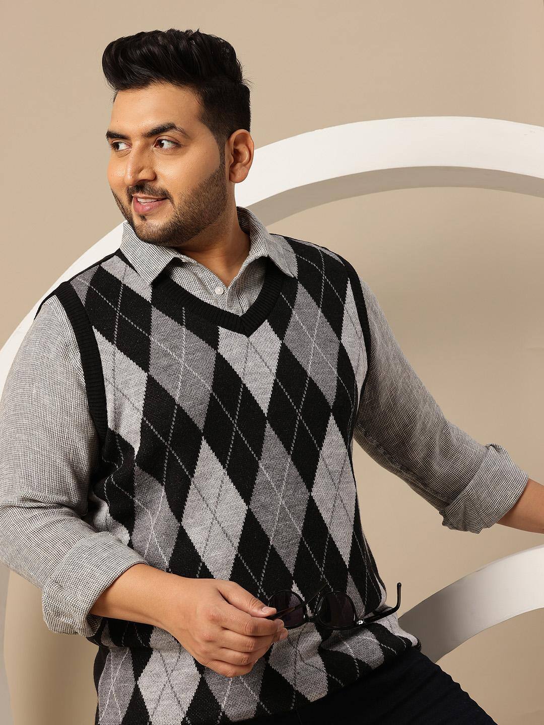 Sztori Argyle Sweater Vest