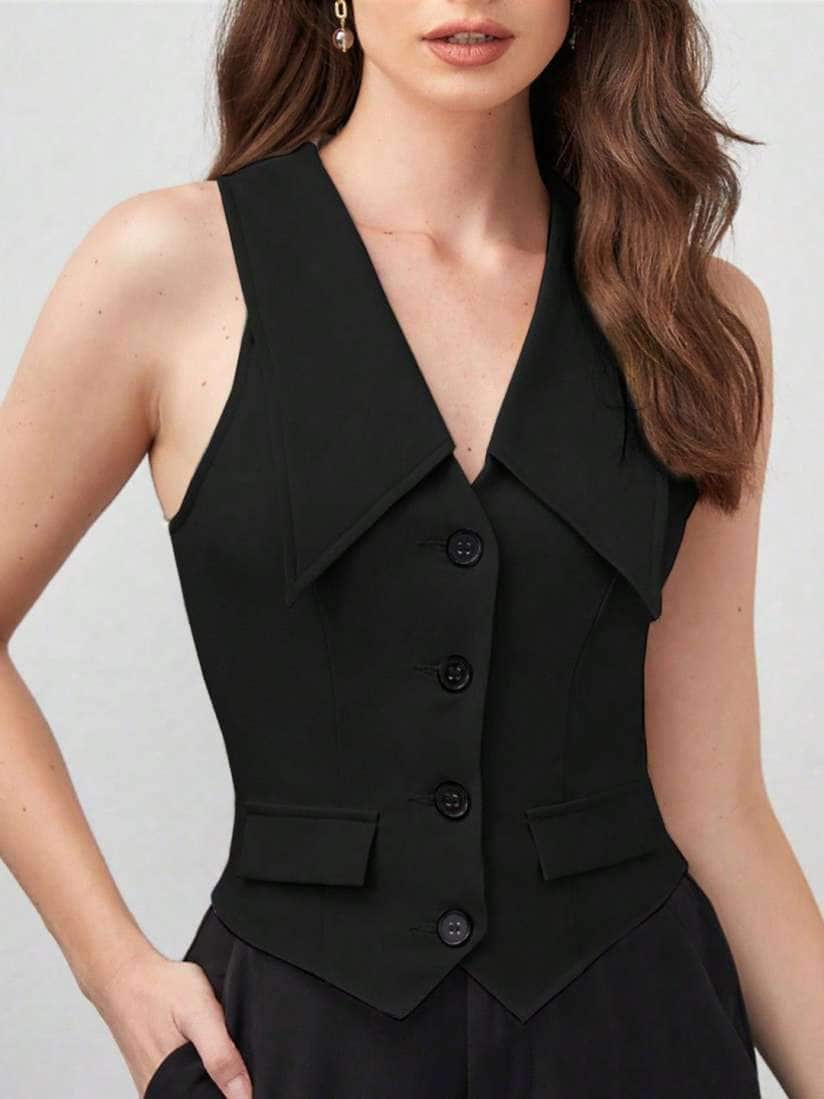 Tandul Single-Breasted Slim-Fit Waistcoat