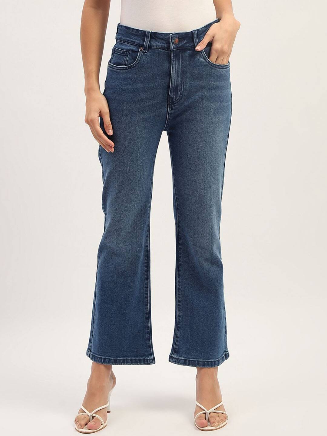 Madame Flared Pure Cotton Jeans