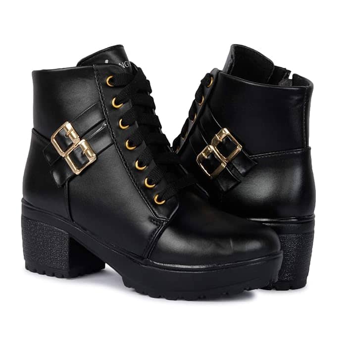 Longwalk High Ankle Heel Boots