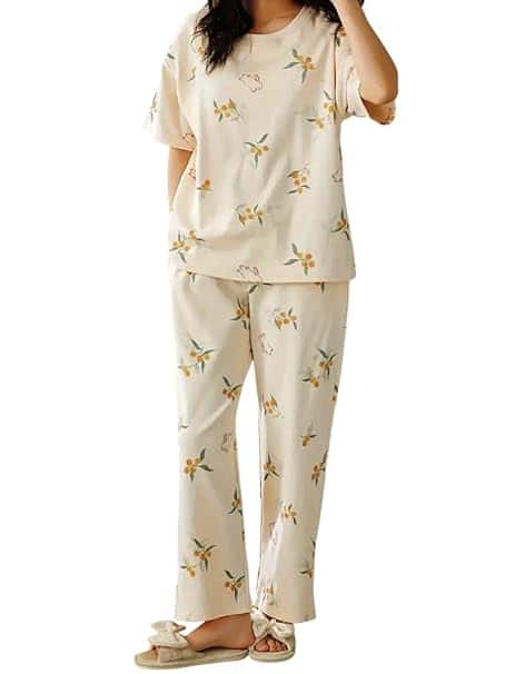 Glasgo Women’s Cotton Pajama Set Glasgo Women’s Cotton Pajama Set