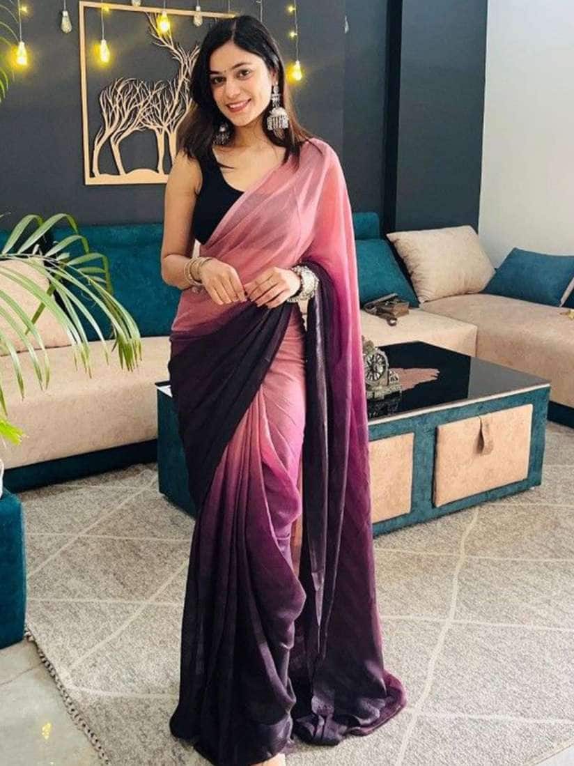 Kalini Ombre Ready To Wear Saree