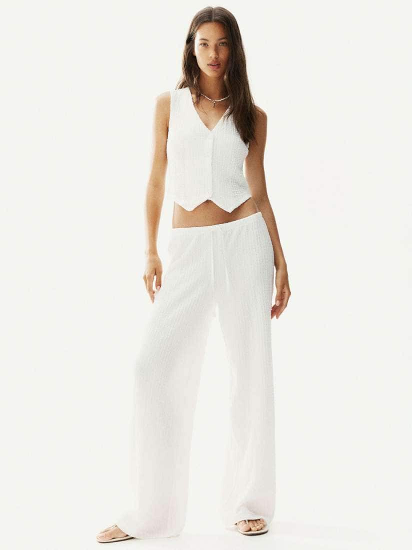 H&amp;M Textured Jersey Waistcoat