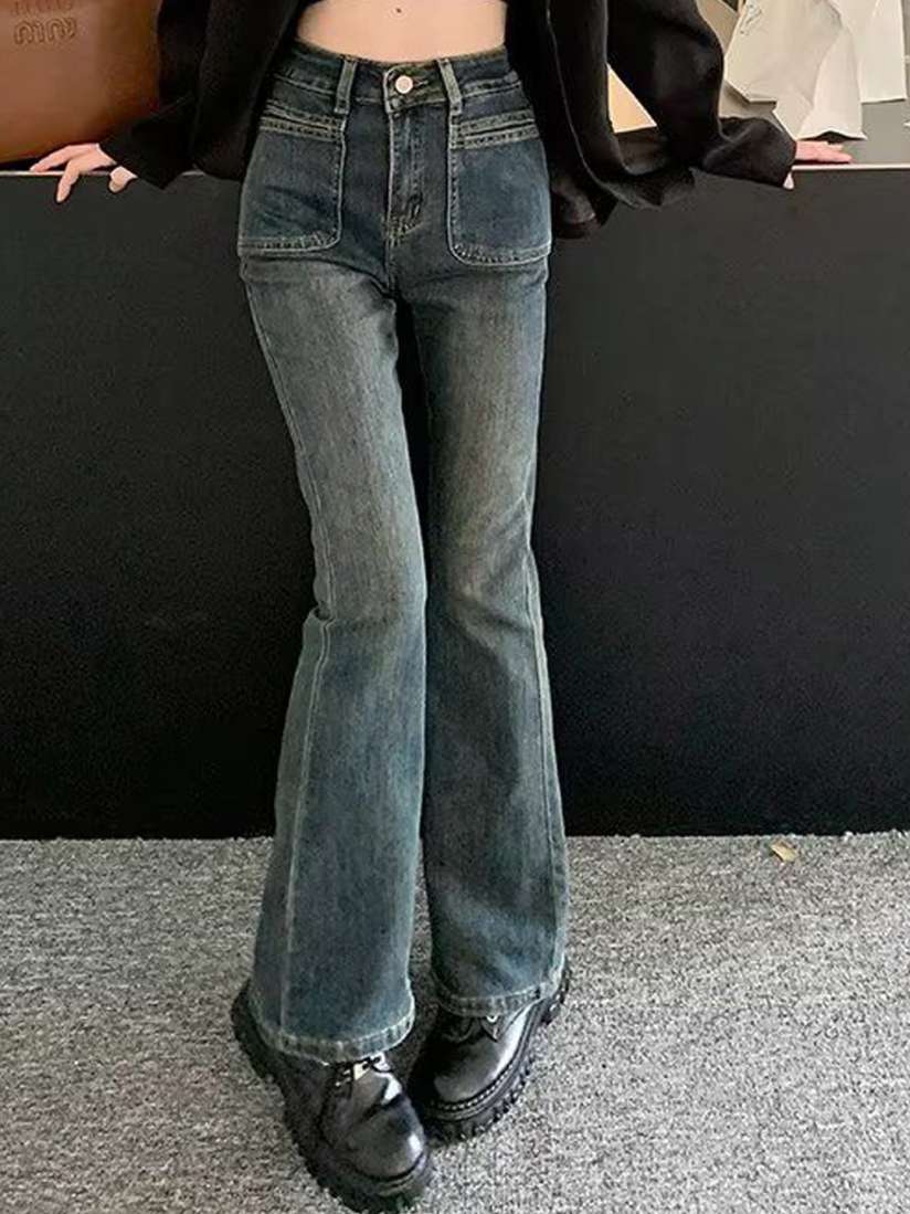 StyleCast High-Rise Light Fade Jeans