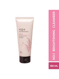 The Face Shop Rice Water Bright Foaming Cleanser Face Wash For A Glowing Skin