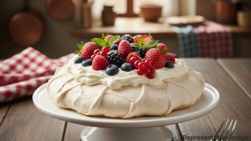 Pavlova -Australia/ New Zealand. Pavlova -Australia/ New Zealand.