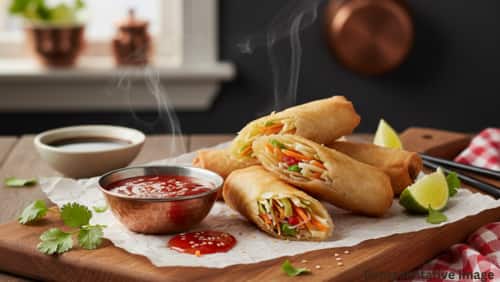 Veggie Spring Rolls Veggie Spring Rolls