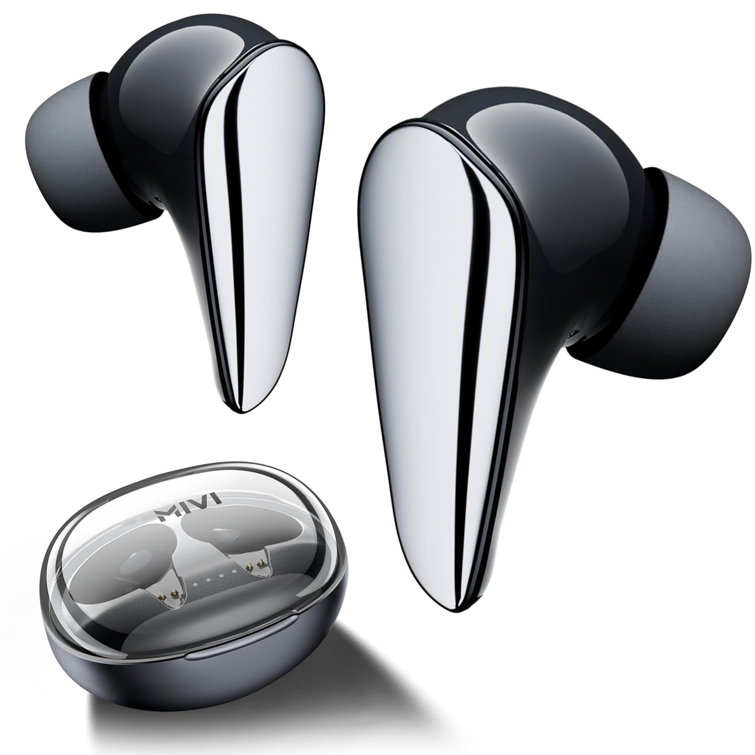 Mivi DuoPods i7 earbuds - Step into The 3rd dimension of sound with 3D Soundstage, High Fidelity Drivers, Advanced Audio Codec for Lossless Audio, etc.