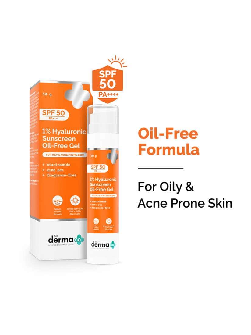 The Derma Co. Hyaluronic Sunscreen Hydrating Gel – 50g