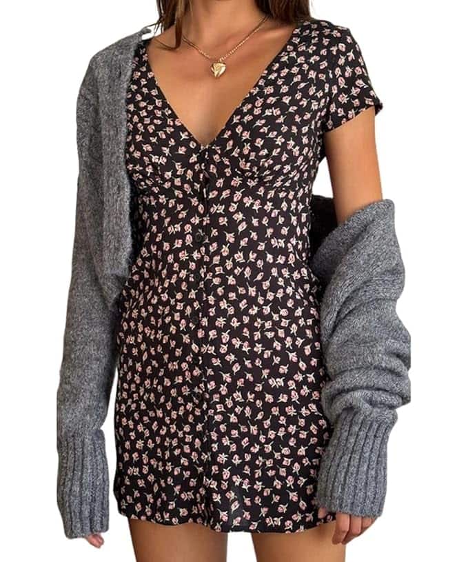 Leriya Fashion One Piece Mini Dress