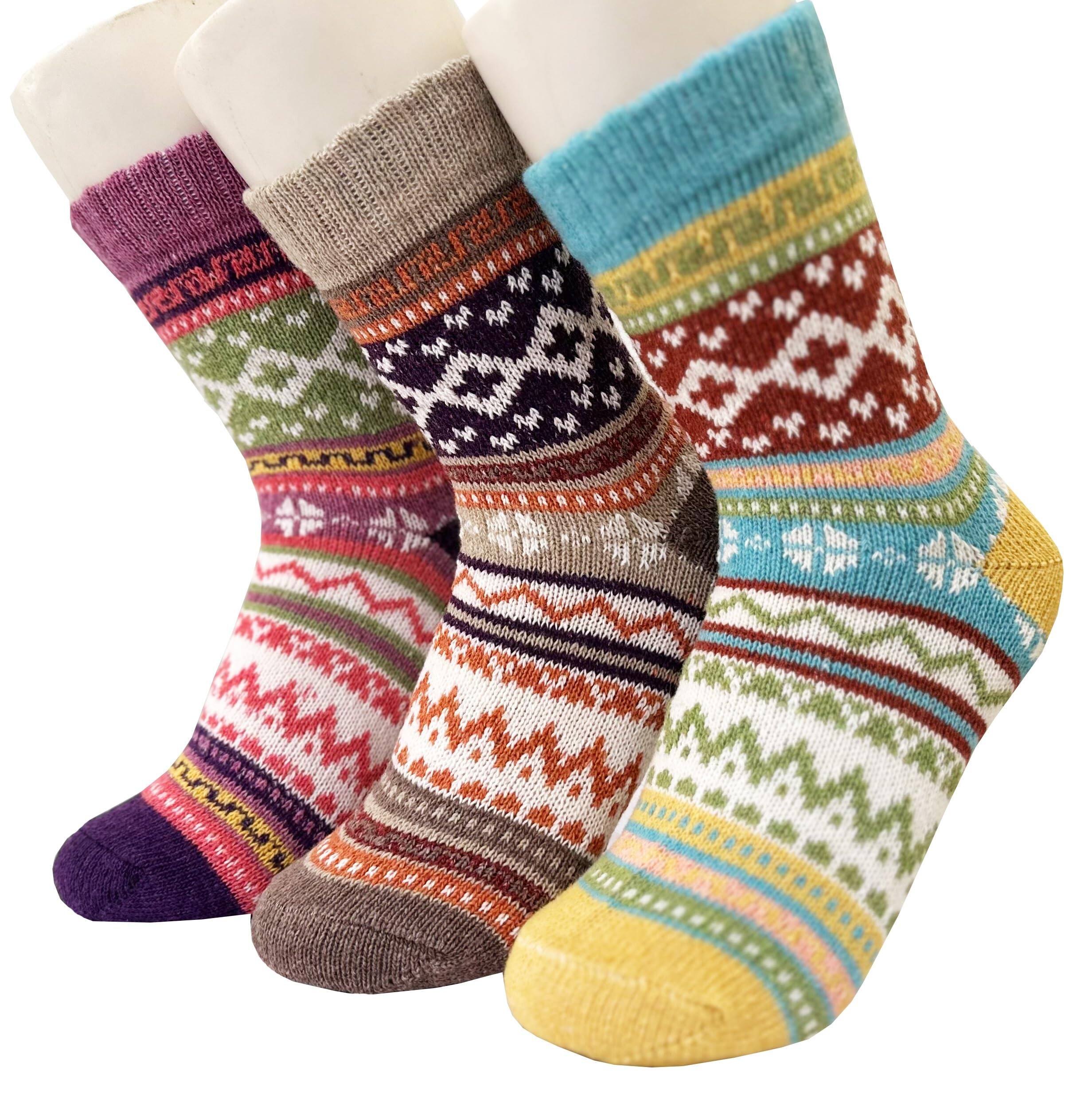 Alexvyan Pattern Woolen Socks