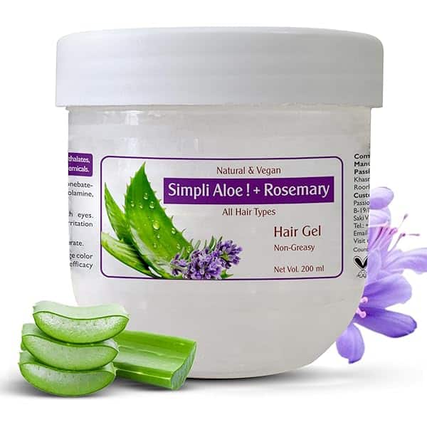 Passion Indulge Simpli Aloe &amp; Rosemary Hair Gel