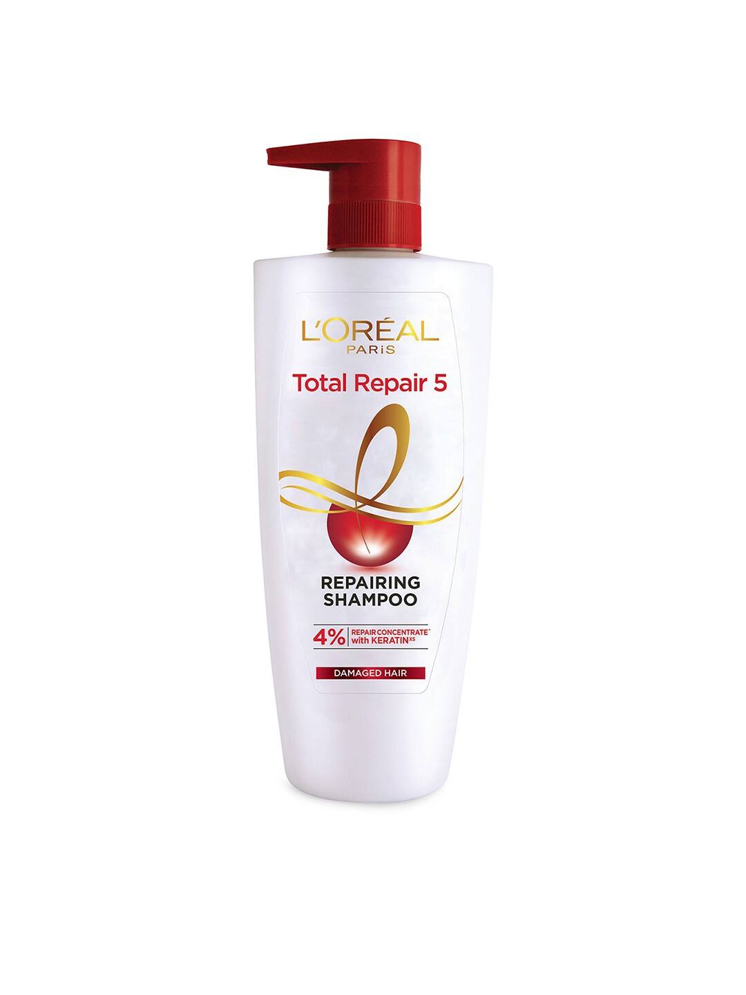 LOreal: Paris Total Repair 5 Repairing Shampoo with Keratin XS Technology LOreal: Paris Total Repair 5 Repairing Shampoo with Keratin XS Technology