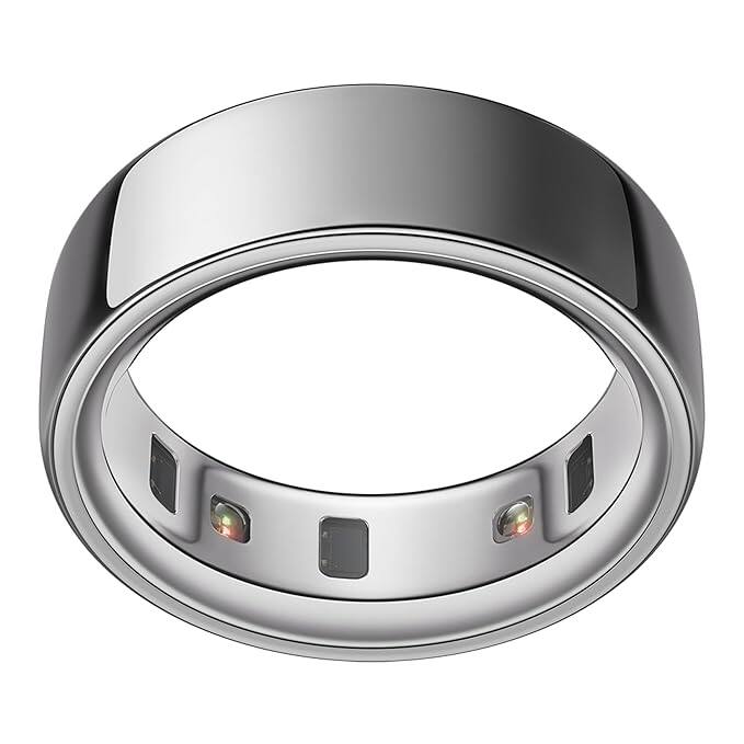 Oura Ring 4 – Silver, Size 15