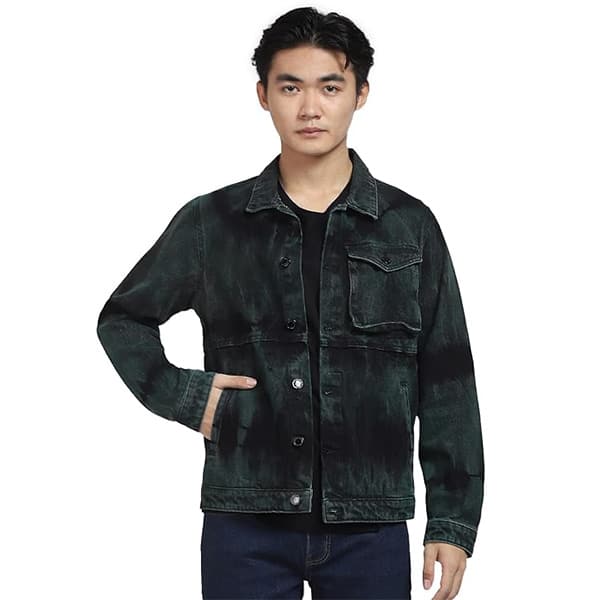 Jack &amp; Jones Men's Cotton Regular Fit Jacket