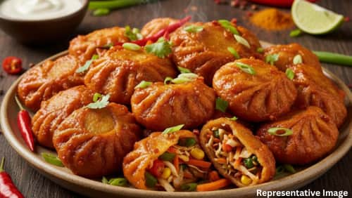 Peri-Peri Veg Momos