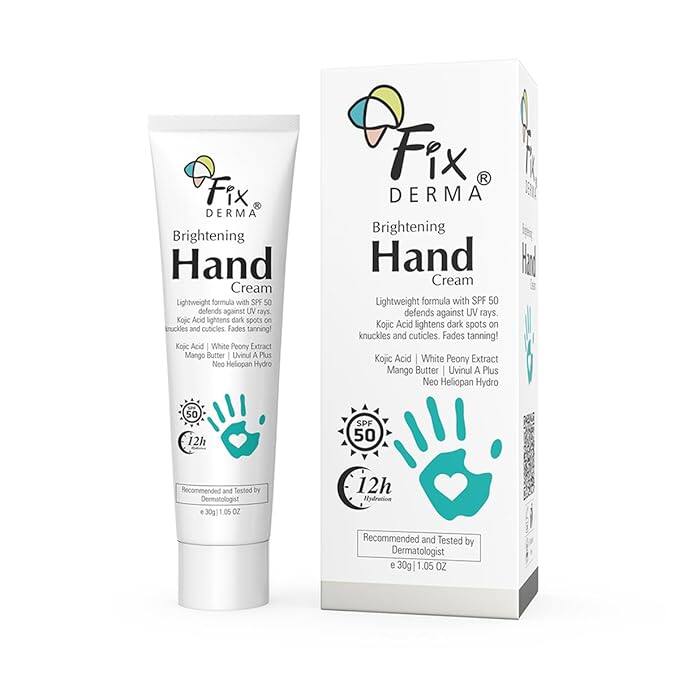Fixderma Brightening Hand Cream (SPF 50)