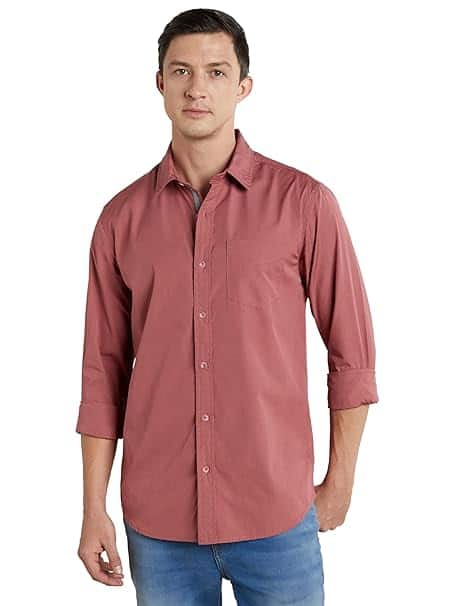 Symbol Premium Men's Casual Cotton Poplin Shirt