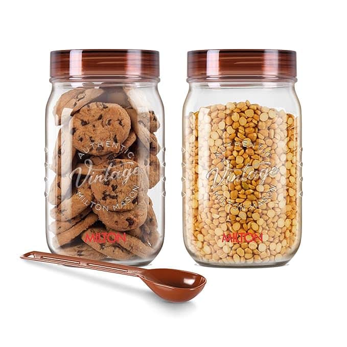 Milton Vintage Plastic Storage Jar Set