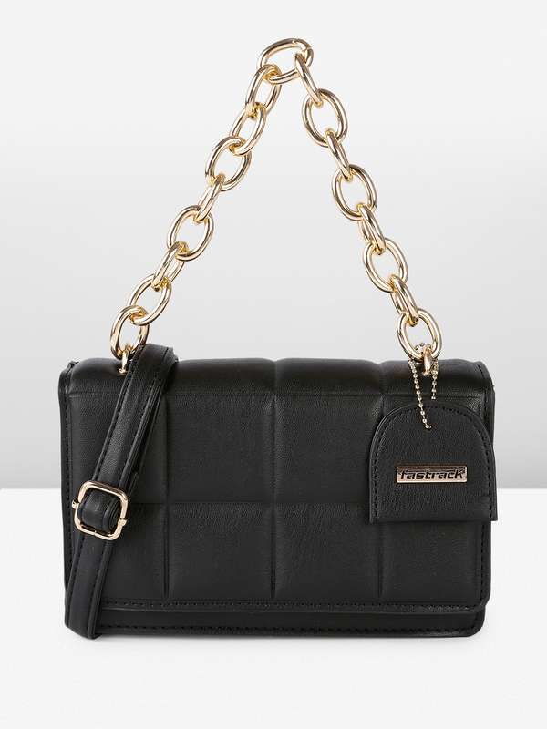 Fastrack Structured Quilted Sling Bag