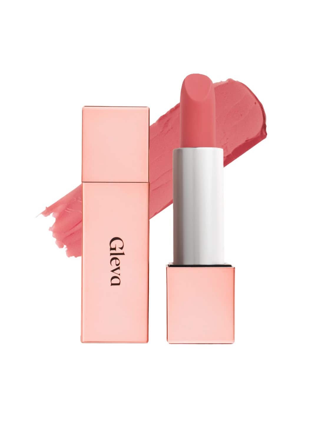 Gleva Long Lasting Hydrating Creamy Finish Super Stay Cream Lipstick – Kisser 08